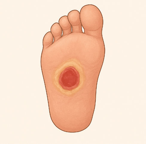 Arterial Ulcers and Diabetic Foot Ulcers